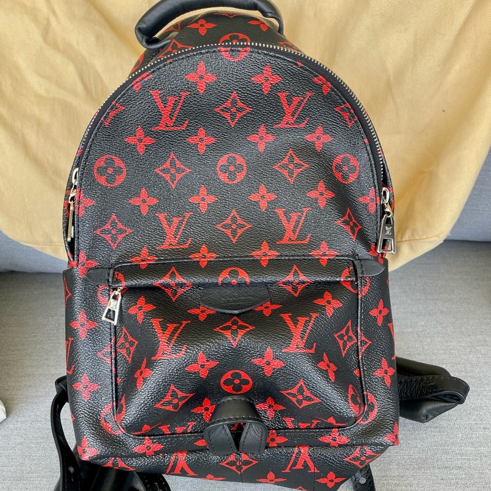 100% auth Louis Vuitton Palm Springs PM Backpack